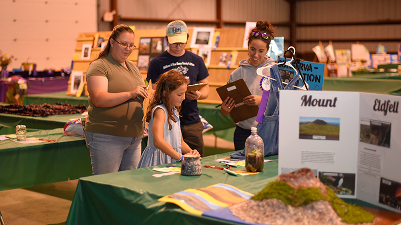 Premier of Home Arts judging